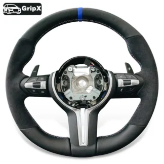 Accessory Steering Wheel Leather Fit For BMW M5 M3 M2 M8 F10 F30 E90 E89 F12 F13 E92 F20 F06 F80 F82 F83 F31 Steering Wheel 3/5