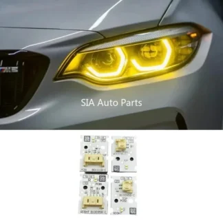 For 2018-2020 BMW F23 F22 LCI M240i 230i M2 F87 M2 Yellow DRL LED Boards LED Headlight Daytime Running Light Angel Eyes