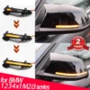 For BMW 1 2 3 4 X1 M Series F20 F21 F22 F30 E84 F87 i3 i3S Black Dynamic Turn Signal LED Rearview Mirror Indicator Blinker Light